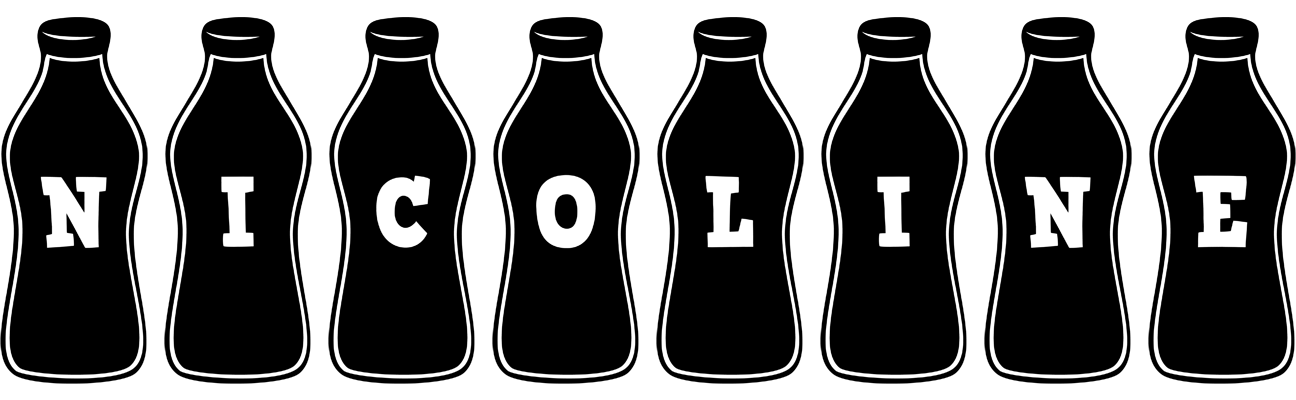 Nicoline bottle logo