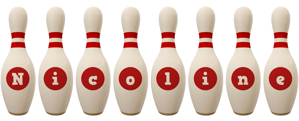 Nicoline bowling-pin logo