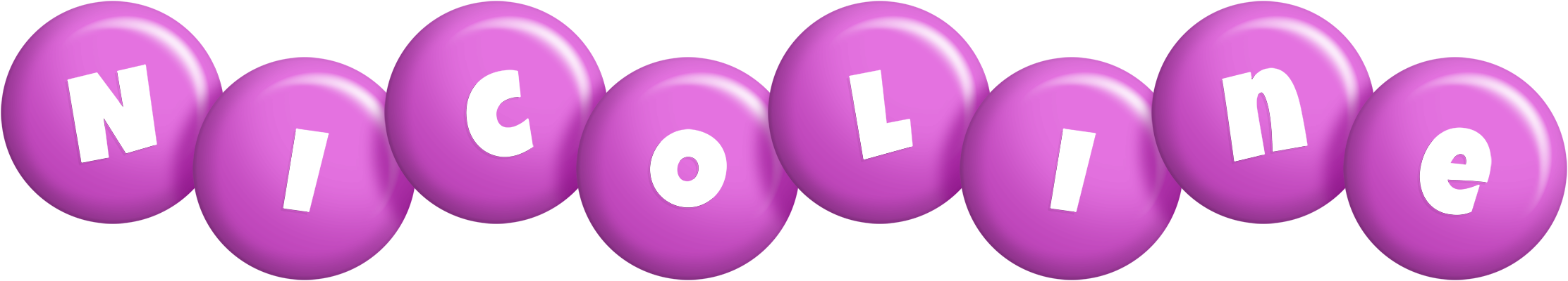 Nicoline candy-purple logo