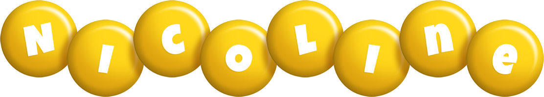 Nicoline candy-yellow logo