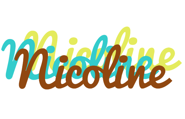 Nicoline cupcake logo