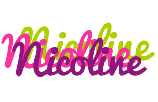 Nicoline flowers logo