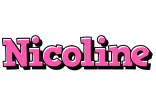 Nicoline girlish logo