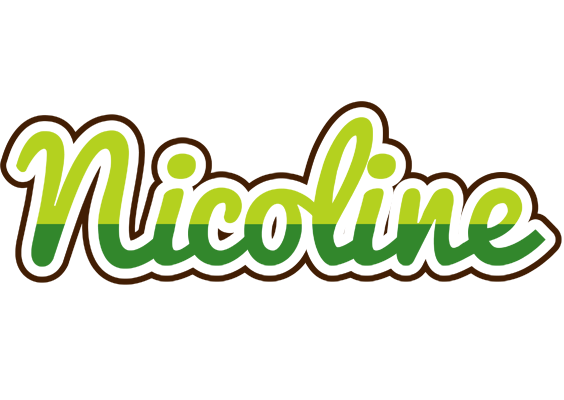 Nicoline golfing logo