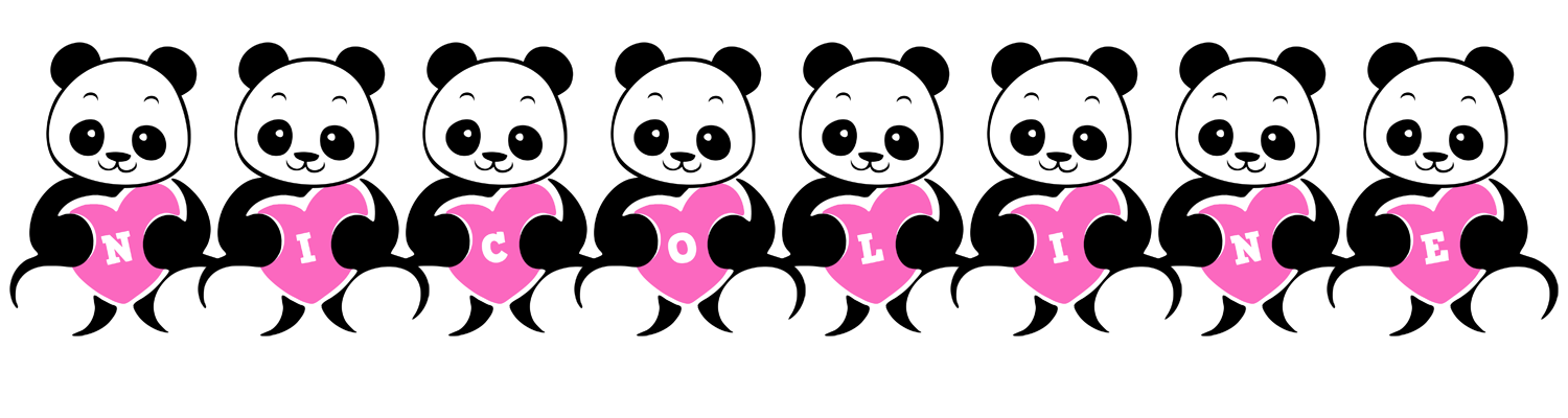Nicoline love-panda logo