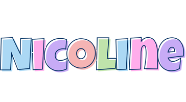 Nicoline pastel logo