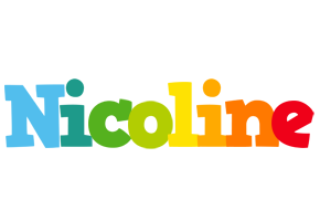 Nicoline rainbows logo