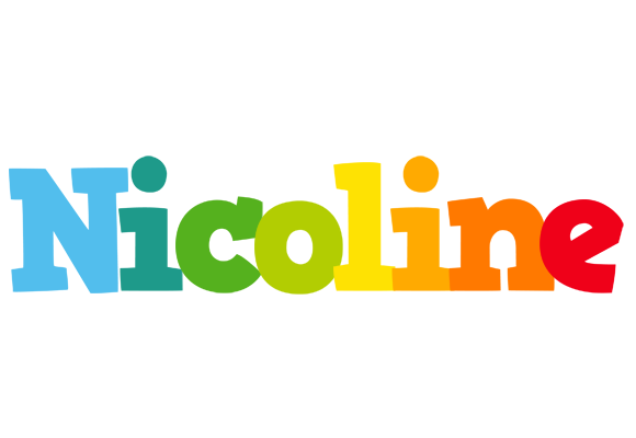 Nicoline rainbows logo