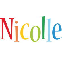 Nicolle birthday logo