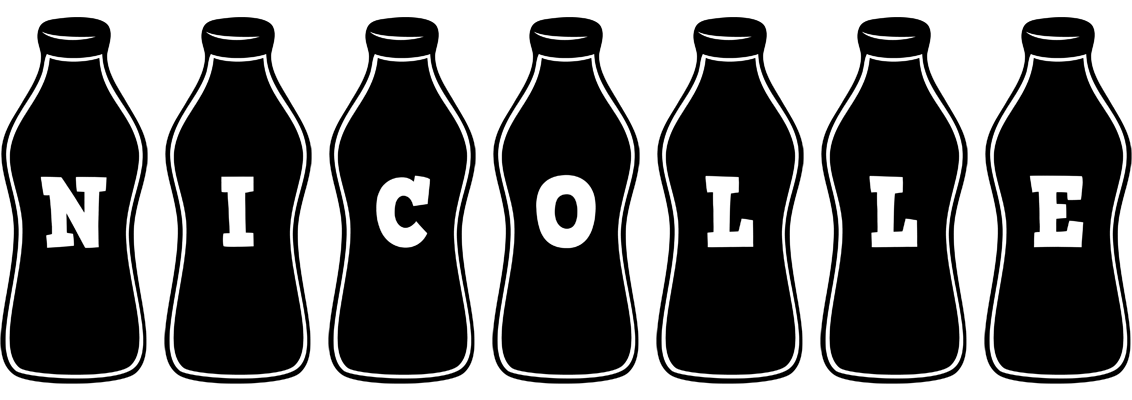 Nicolle bottle logo
