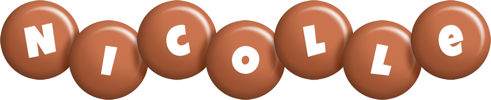 Nicolle candy-brown logo