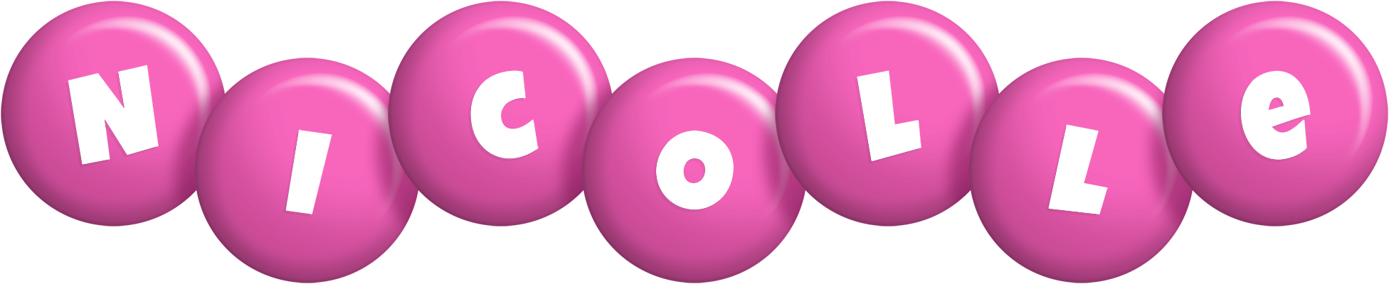 Nicolle candy-pink logo