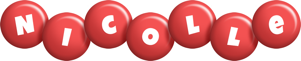 Nicolle candy-red logo
