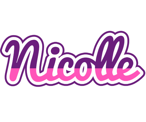 Nicolle cheerful logo