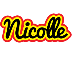 Nicolle flaming logo