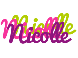 Nicolle flowers logo