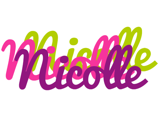 Nicolle flowers logo