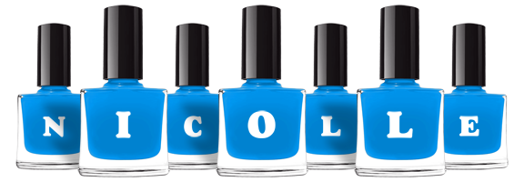 Nicolle glossy logo