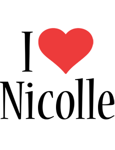 Nicolle i-love logo
