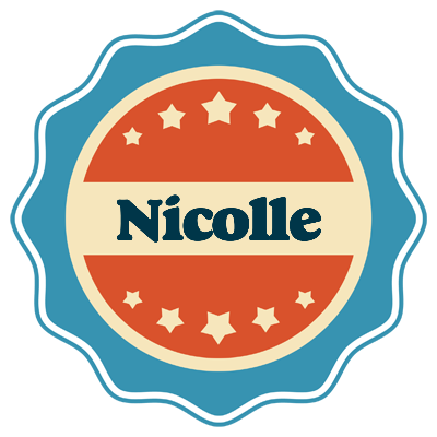 Nicolle labels logo