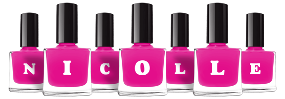 Nicolle nails logo