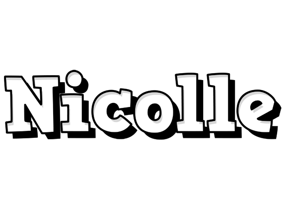 Nicolle snowing logo
