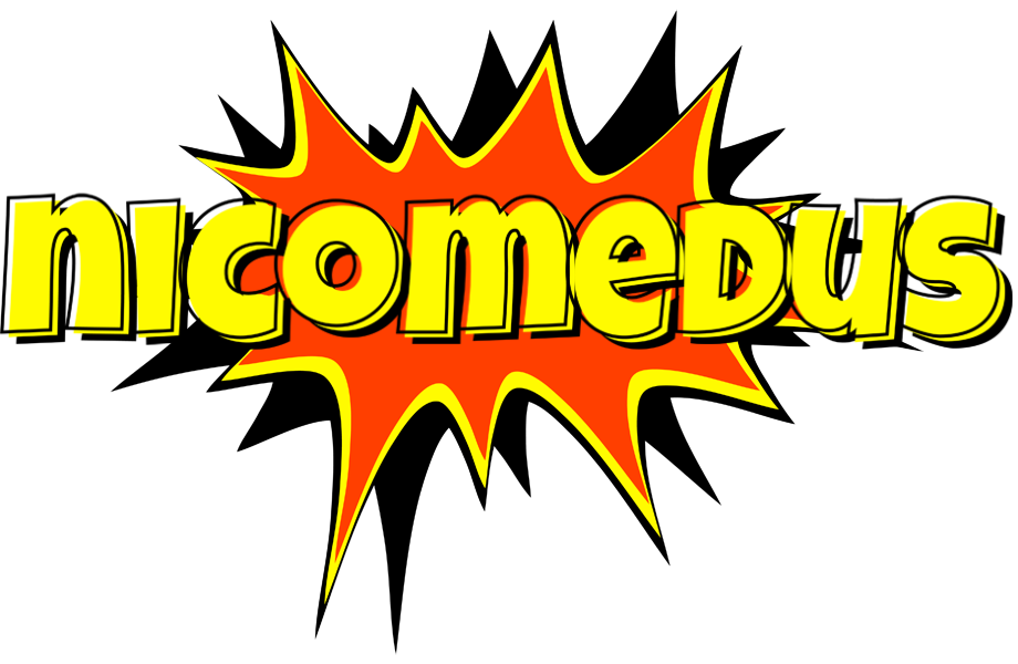 Nicomedus bazinga logo