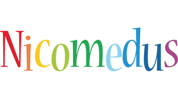 Nicomedus birthday logo