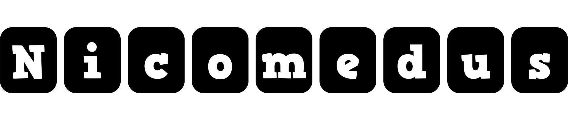 Nicomedus box logo