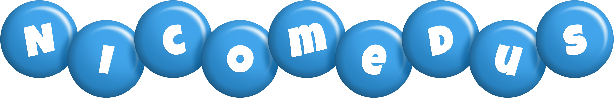 Nicomedus candy-blue logo
