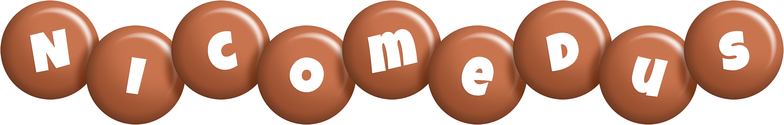 Nicomedus candy-brown logo