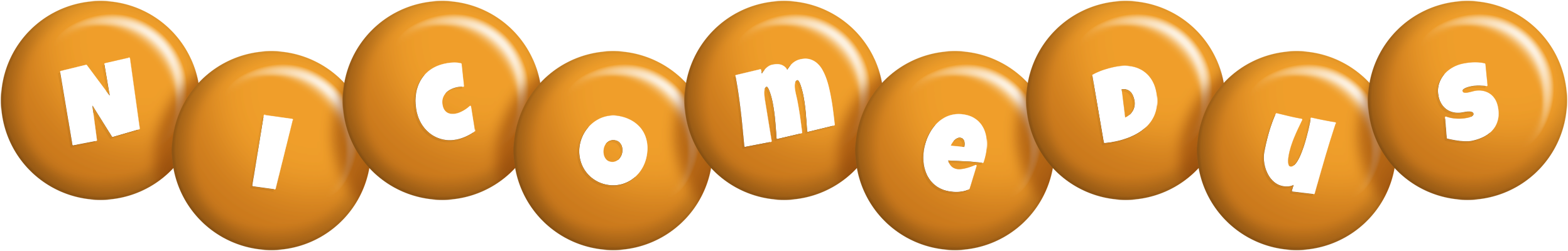 Nicomedus candy-orange logo