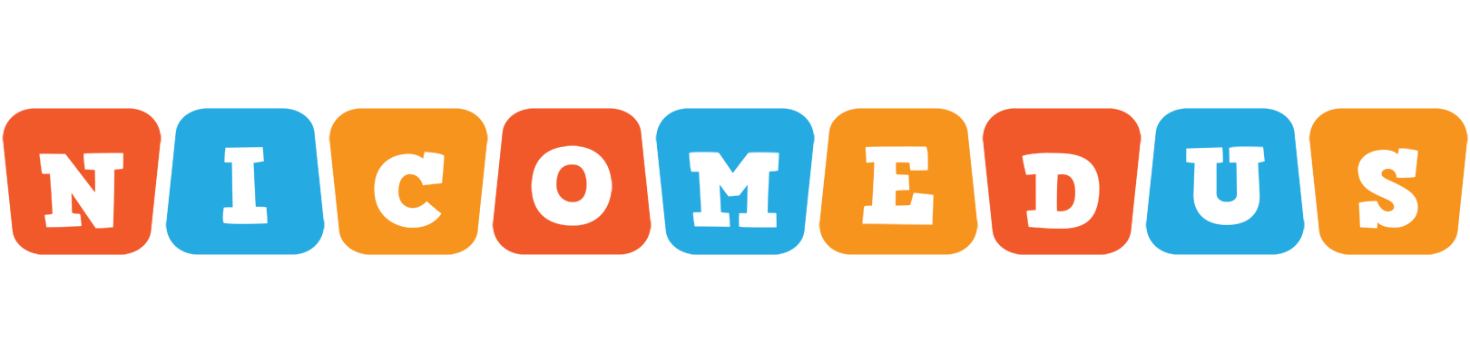 Nicomedus comics logo