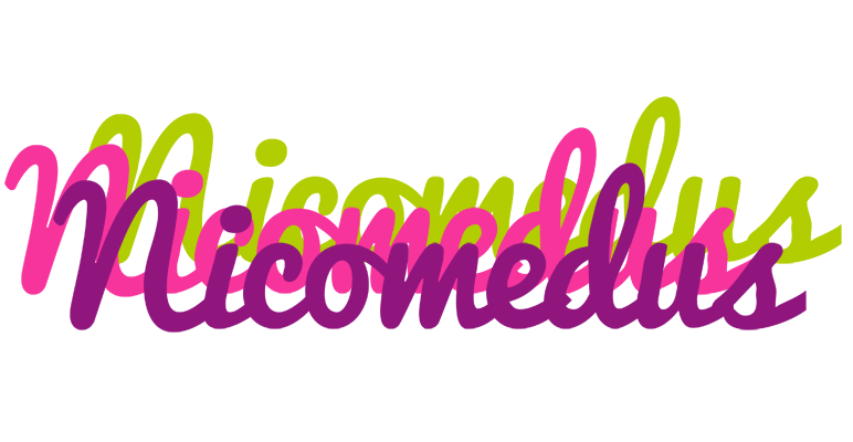 Nicomedus flowers logo