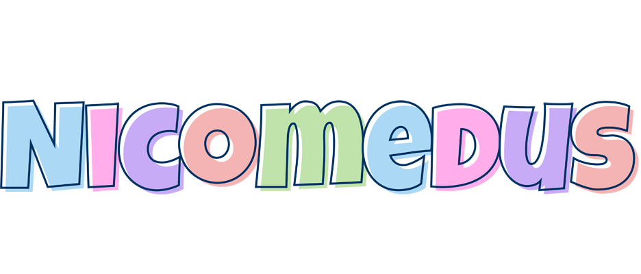 Nicomedus pastel logo