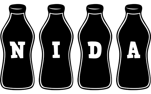 Nida bottle logo