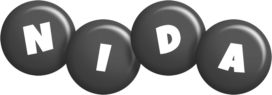 Nida candy-black logo