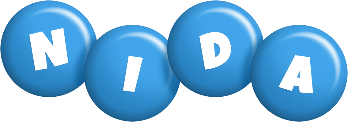 Nida candy-blue logo