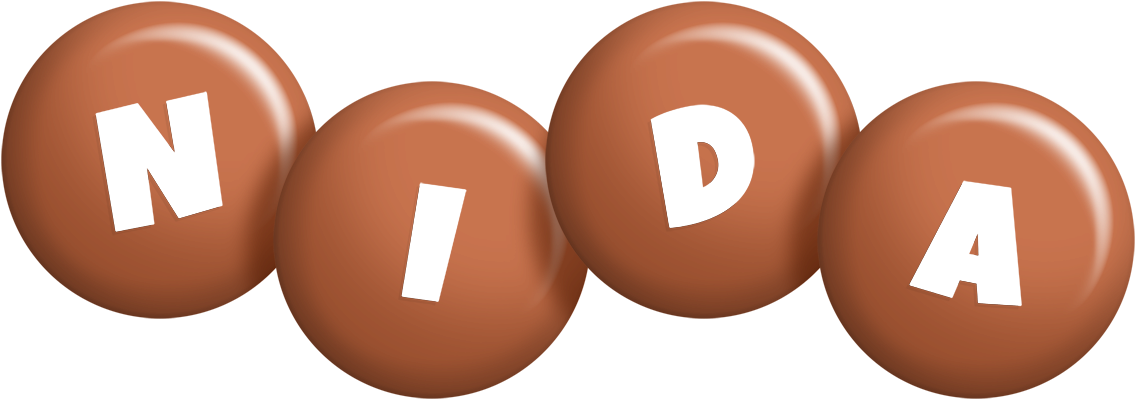 Nida candy-brown logo