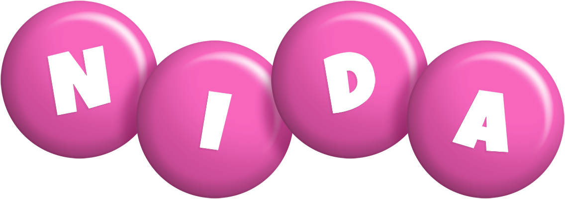 Nida candy-pink logo