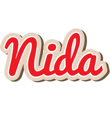 Nida chocolate logo
