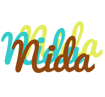 Nida cupcake logo