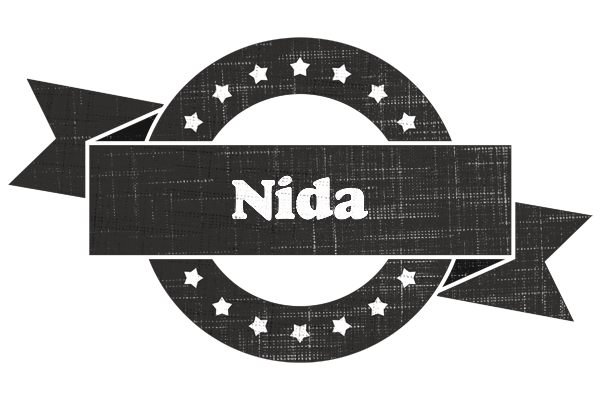 Nida grunge logo