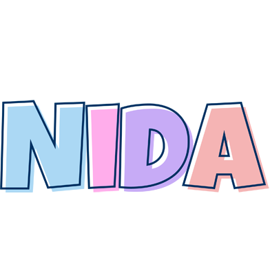 Nida pastel logo
