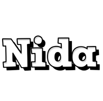Nida snowing logo