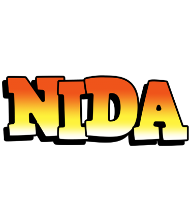 Nida sunset logo