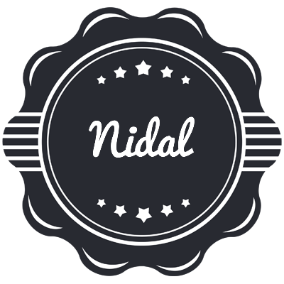 Nidal badge logo