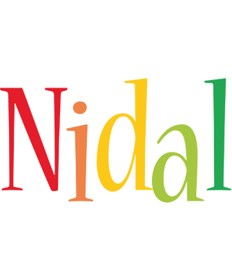 Nidal birthday logo