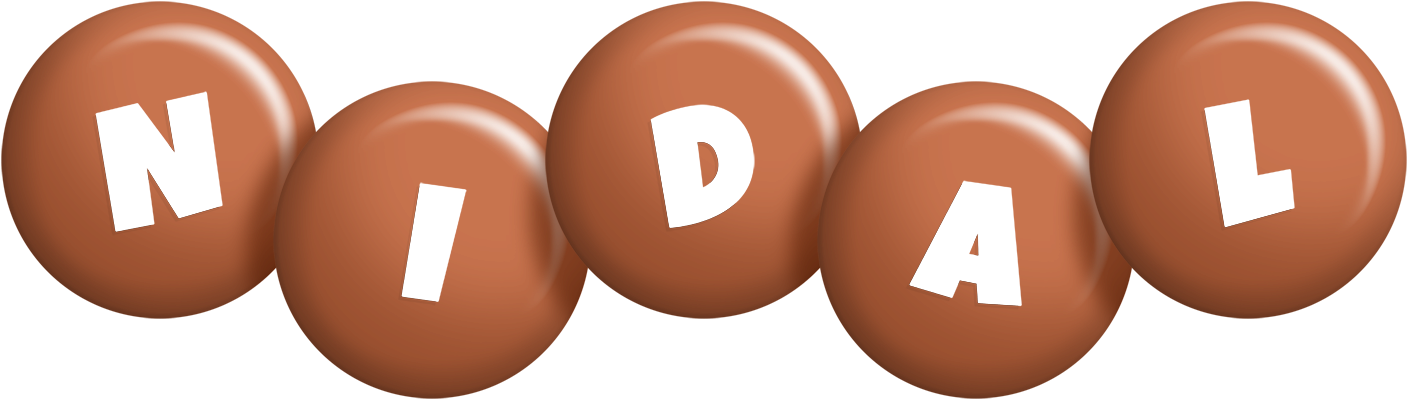Nidal candy-brown logo