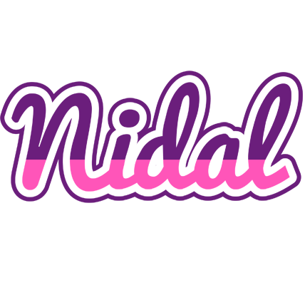 Nidal cheerful logo
